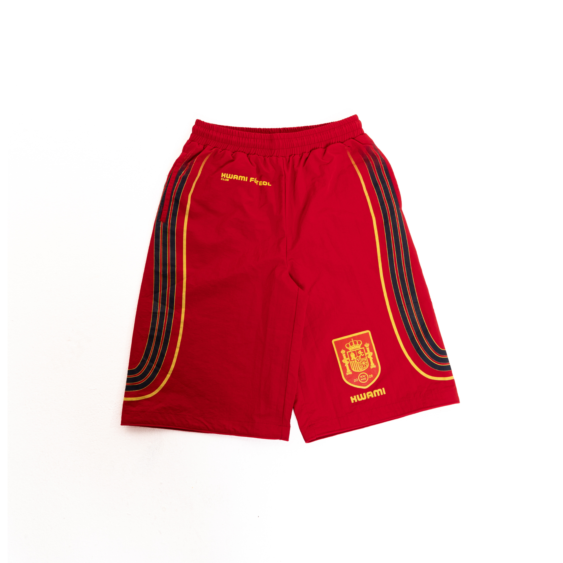 Spain Track Shorts — KWAMI World Cup Madness