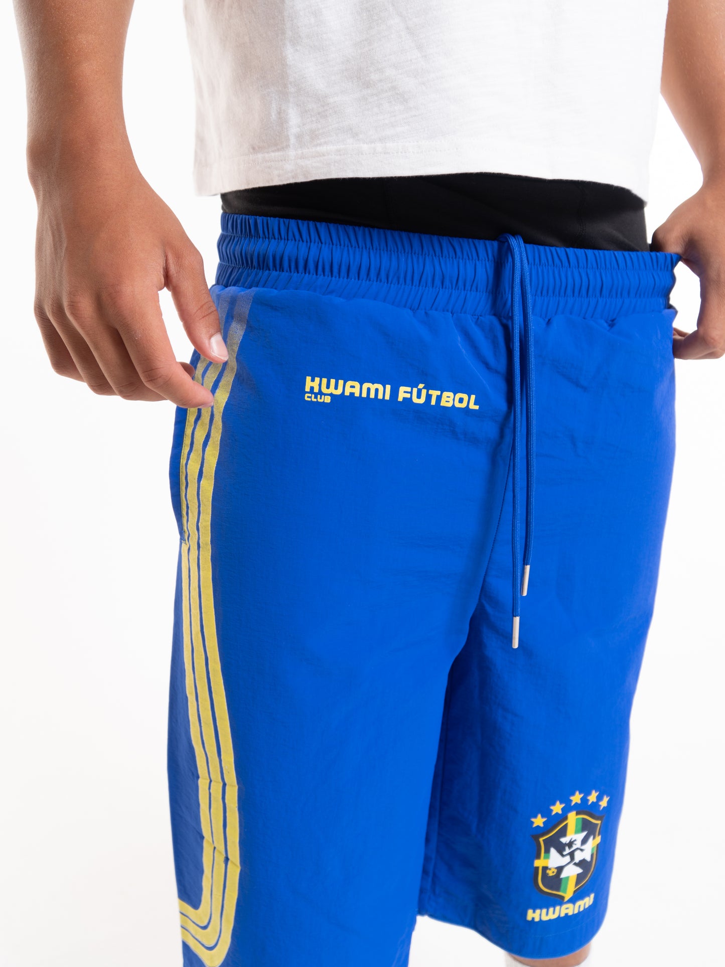 Brasil Track Shorts — KWAMI World Cup Madness
